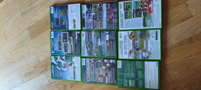 Juegos Xbox Fútbol - 9 Unidades