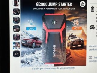 Avviatore GOOLOO GE2000 - Booster Auto