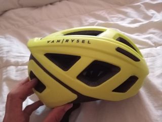 Casco bici Van Rysel amarillo