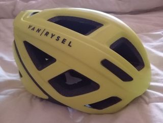 Casco bici Van Rysel amarillo