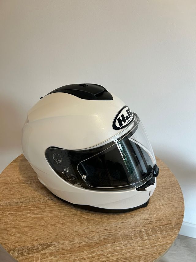 Casco integral moto HJC C70 blanco