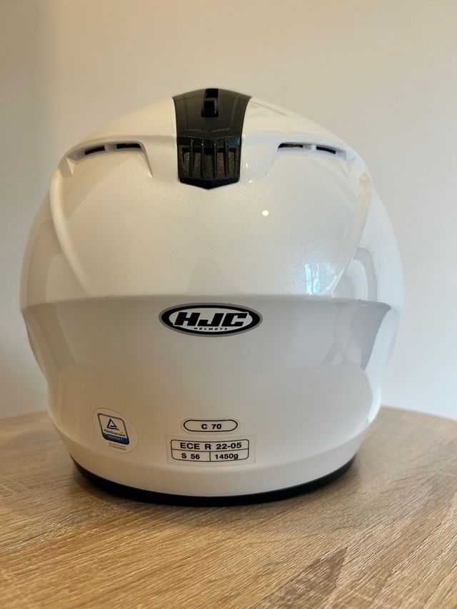 Casco integral moto HJC C70 blanco