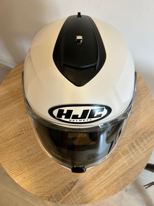 Casco integral moto HJC C70 blanco