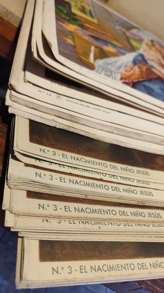 65 Litografías Religiosas vintage (Lote 3)