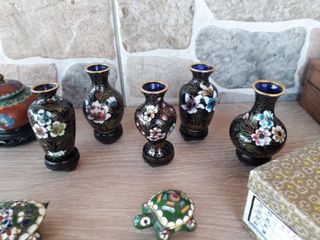 Vasi Cloisonné cinesi vintage