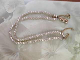 Pulsera perlas | dorada