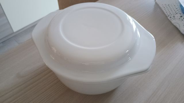 Casseruola Rosenthal bianca in porcellana