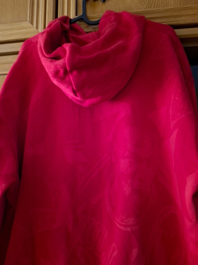 Sudadera Jordan roja hombre