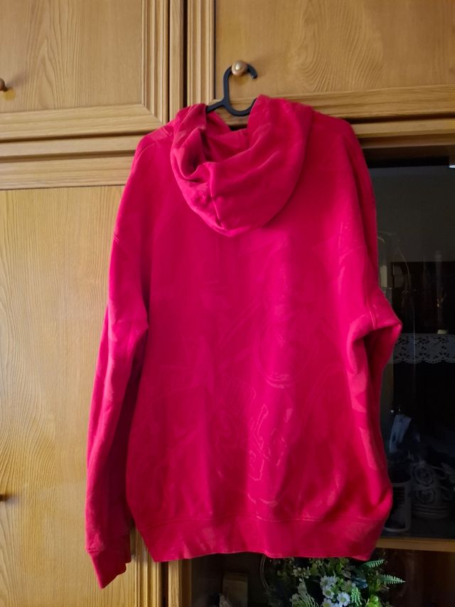 Sudadera Jordan roja hombre