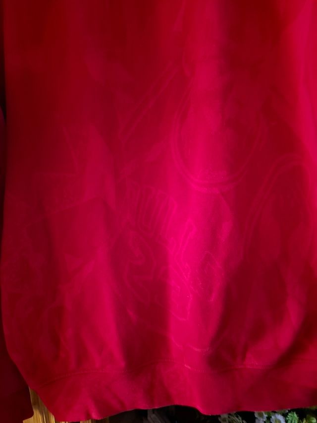 Sudadera Jordan roja hombre