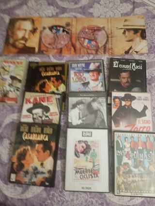 12 DVDs Clásicos & Western