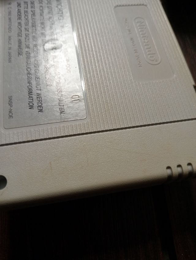 SNES Ninja Turtles IV Turtles in Time - Konami