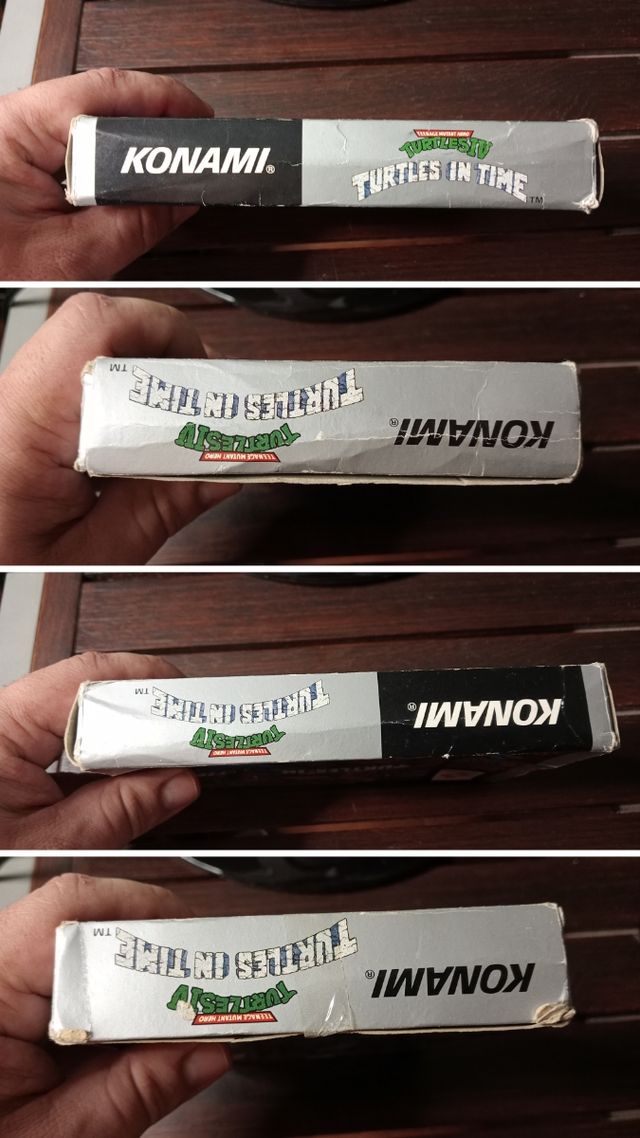 SNES Ninja Turtles IV Turtles in Time - Konami