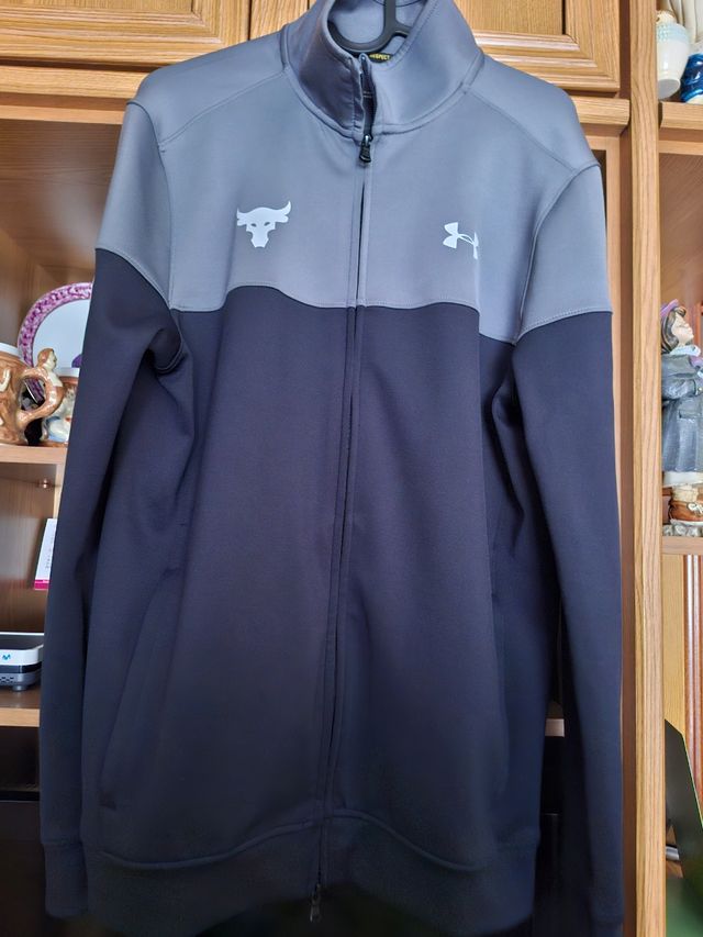 Chaqueta Under Armour Hombre Negro Gris
