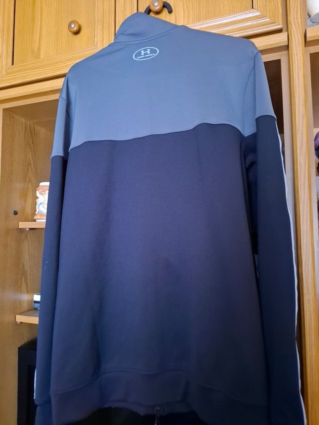 Chaqueta Under Armour Hombre Negro Gris