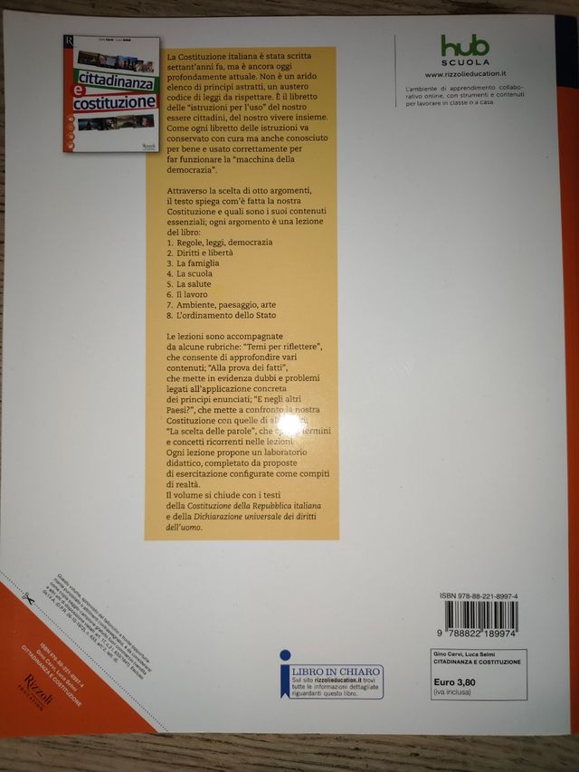 Cittadinanza e costituzione