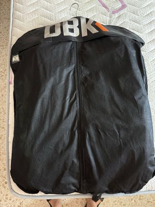 Chaqueta moto DBK negra reflectante