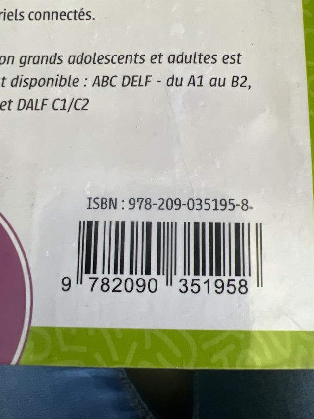 Libros 1 eso frances “abc DELF” A2