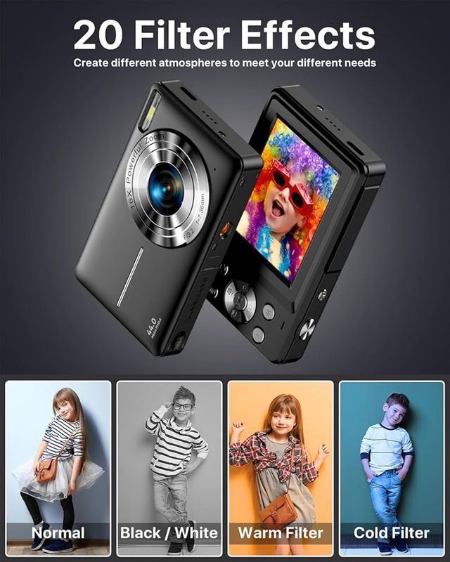 Cámara digital 44MP 1080p *NUEVA*