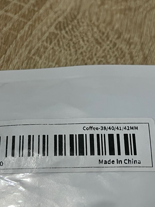 Correa Apple Watch - Velcro Marrón