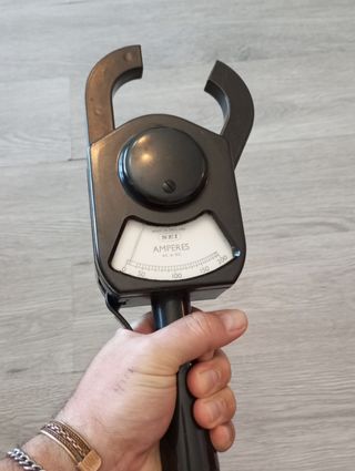 Pinza amperometrica Belotti Milano vintage