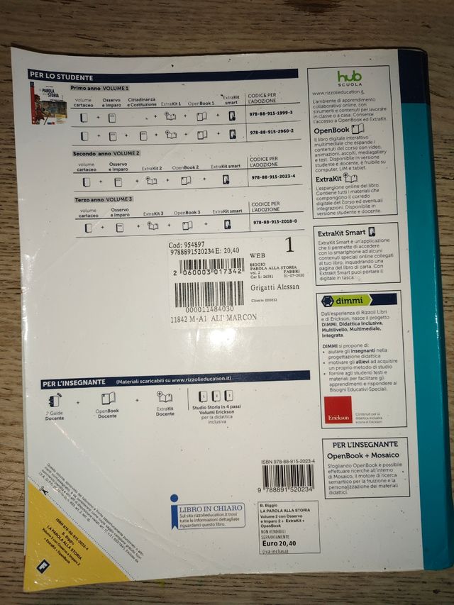Necesa La parola alla storia. Openbook-Extrakit...