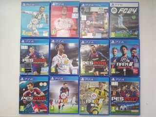 Juegos PS4 FIFA & PES