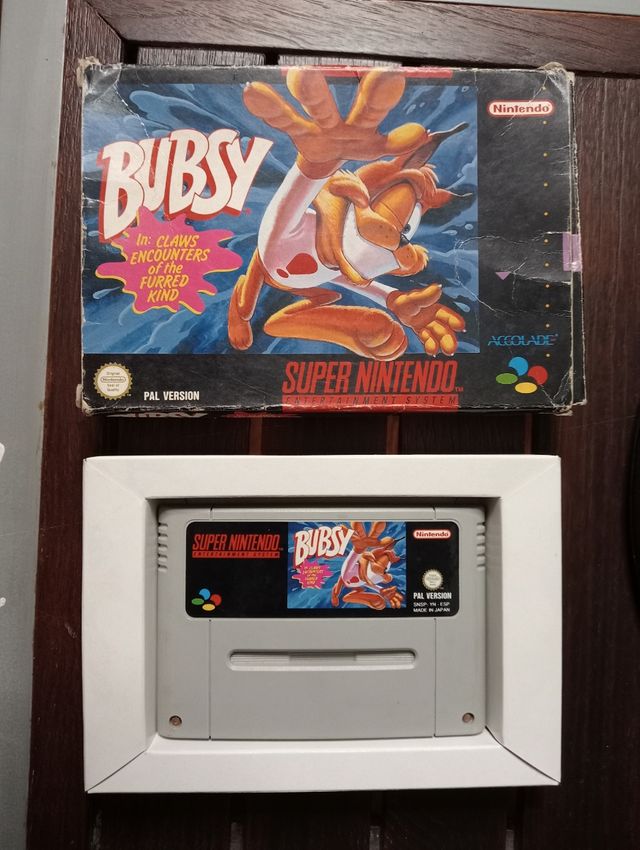 Bubsy SNES PAL - Accolade - Super Nintendo