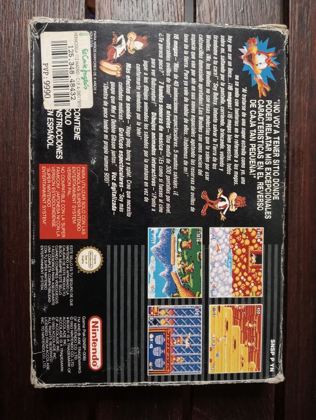 Bubsy SNES PAL - Accolade - Super Nintendo