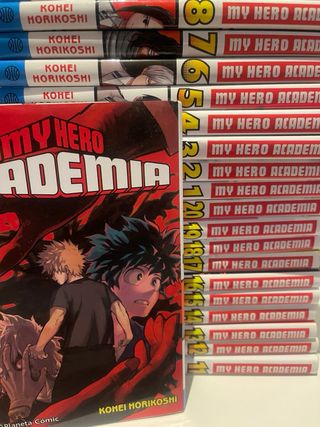 Colección manga My Hero Academia