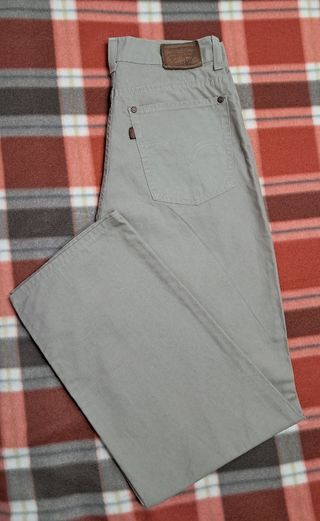 Levi's W30 L34 Etiquetas de cuero.