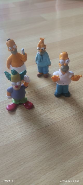 4 Figuras Simpsons PVC. Fox ...