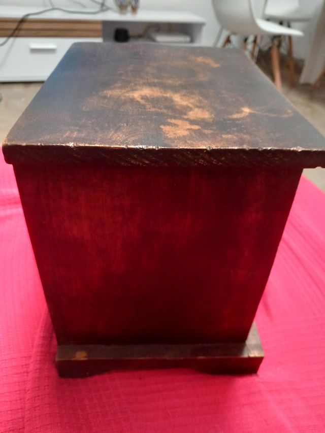 Mini cajonera madera 4 cajones