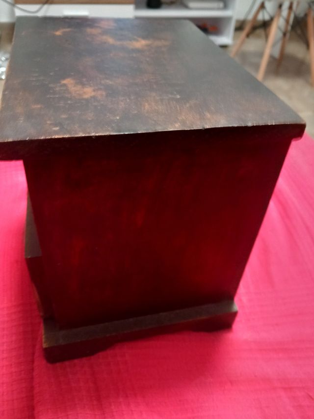 Mini cajonera madera 4 cajones
