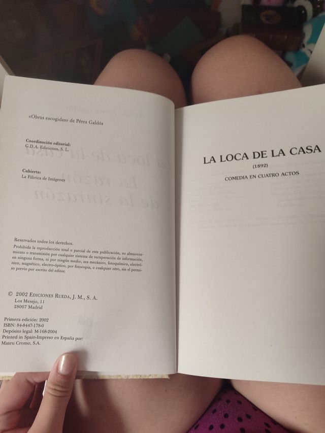 La Loca de la Casa,
Casandra,
La Incógnita,