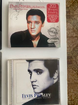 2 CDs Elvis Presley: colección