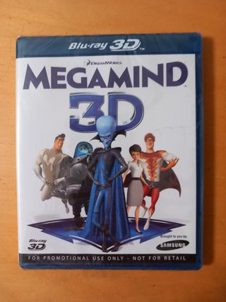 Película Blu-ray 3D MEGAMIND, nueva y en español