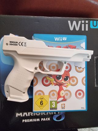 Wii U  Juego cocoto +  pistola.
