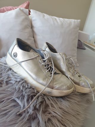 Timberland Plateadas 38,5