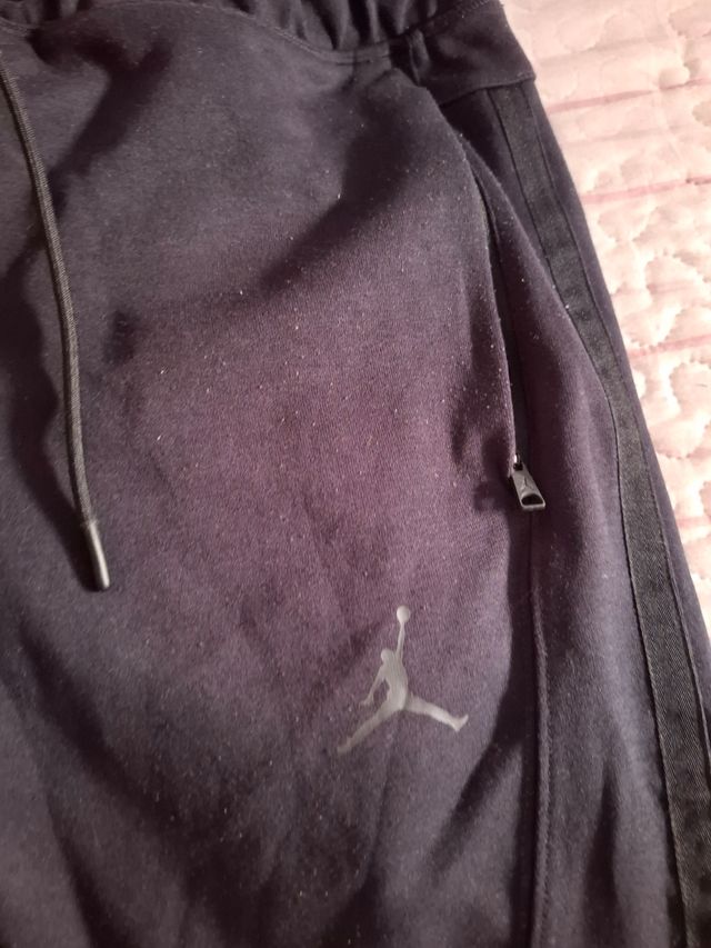 Pantalones Jordan negros hombre