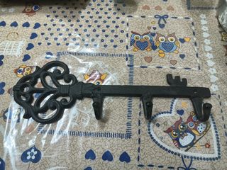 Appendiabiti Chiave Metallo Nero
