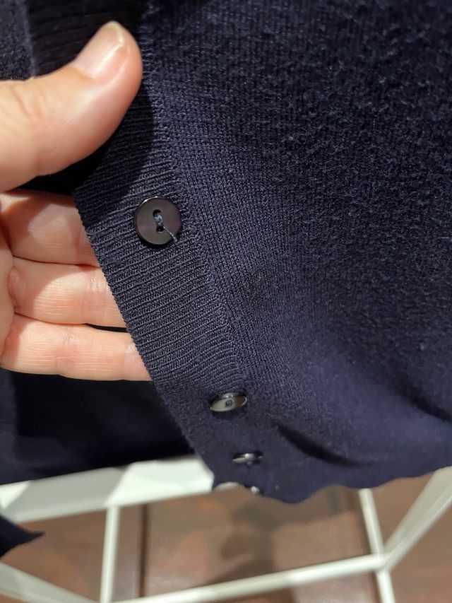 Chaqueta Zara azul marino - Talla S