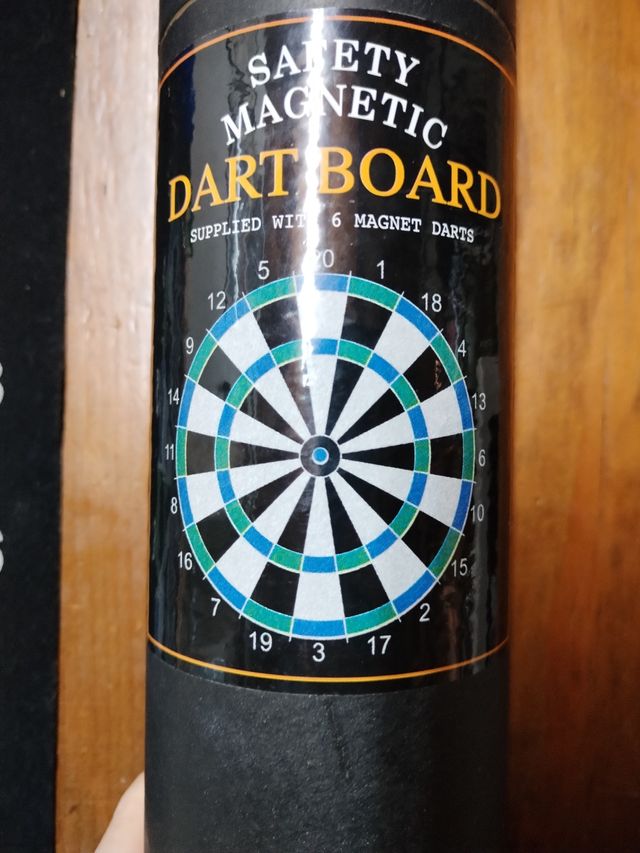 Diana magnética Safety Magnetic - 6 dardos