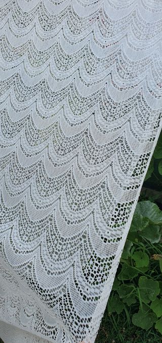 Tenda velata a 2 teli di cm 290x170