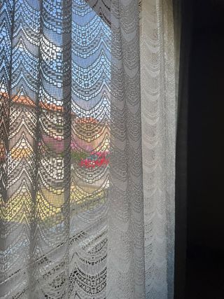 Tenda velata a 2 teli di cm 290x170