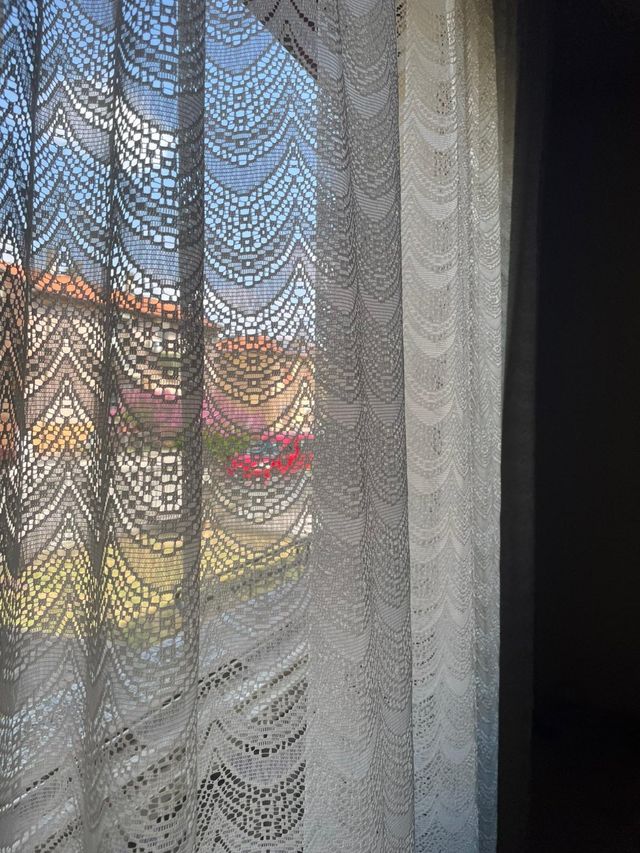 Tenda velata a 2 teli di cm 290x170