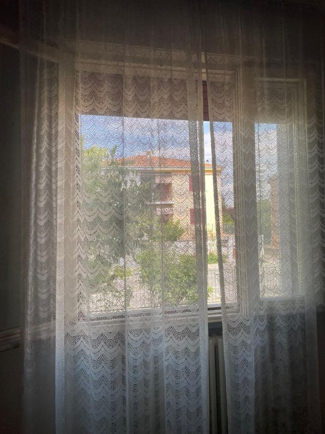 Tenda velata a 2 teli di cm 290x170