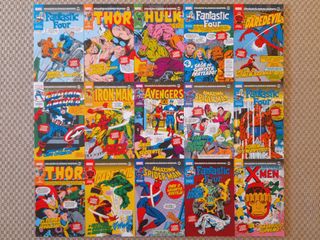 Coleção Clássica Marvel volumes 1 a 60