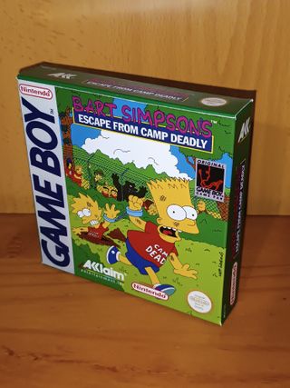 Bart Simpson's Escape from Camp Deadly - Game Boy