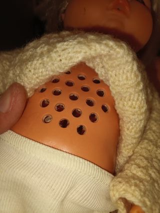 2 Muñecas antiguas de plástico